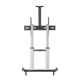 Aluminum Height-Adjustable Multimedia TV Cart Image 8