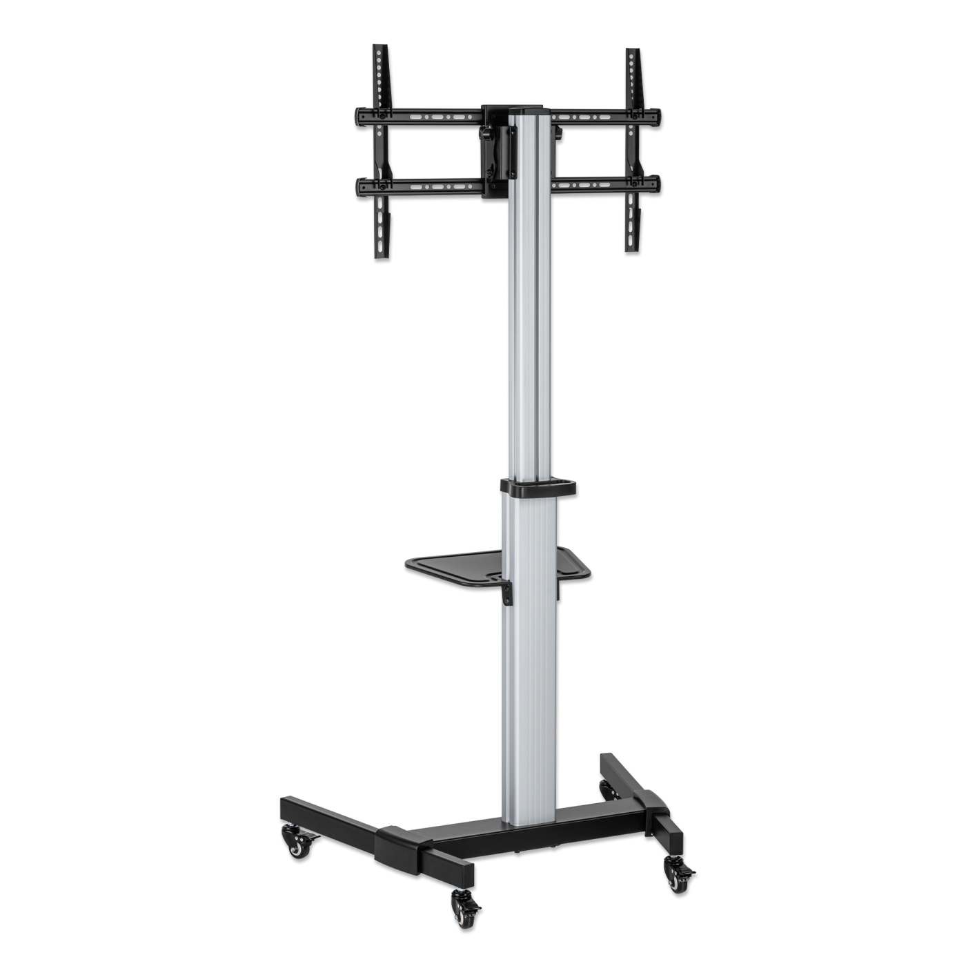 Aluminum Height-Adjustable Multimedia TV Cart, for 37" to 86" Image 6