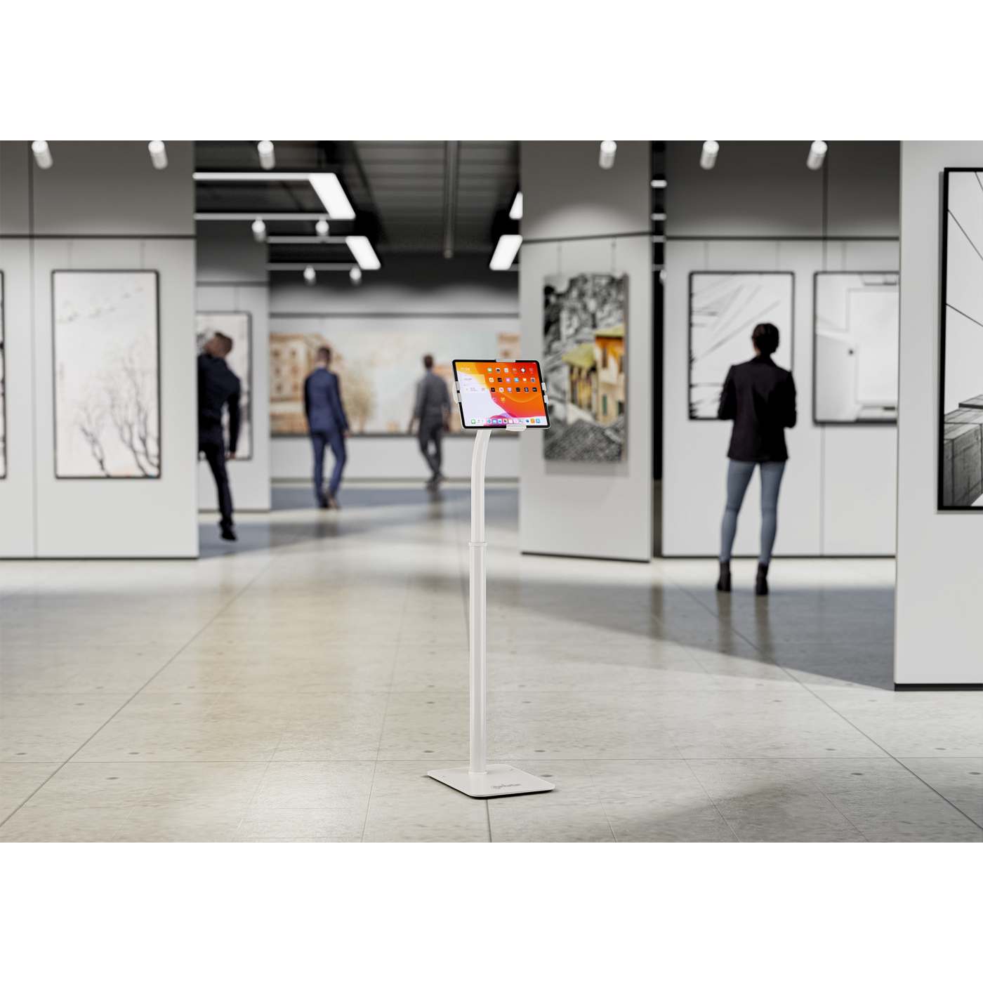 Manhattan Anti-Theft Kiosk Floor St& for Tablet & iPad (406345