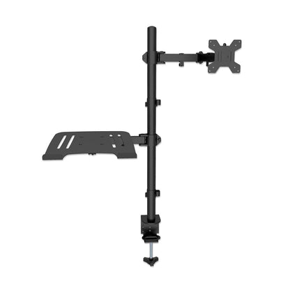 Desktop Combo Mount with Monitor Arm and Laptop Stand Image 4