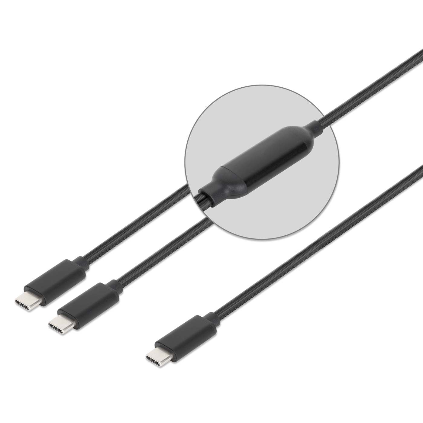 Dual USB-C Charging Cable 100 W, 2 m (7 ft.) Image 10