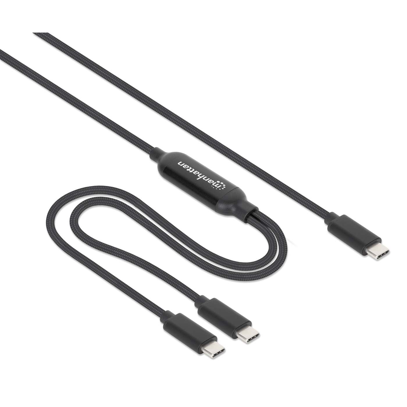 Dual USB-C Charging Cable 100 W, 2 m (7 ft.) Image 3
