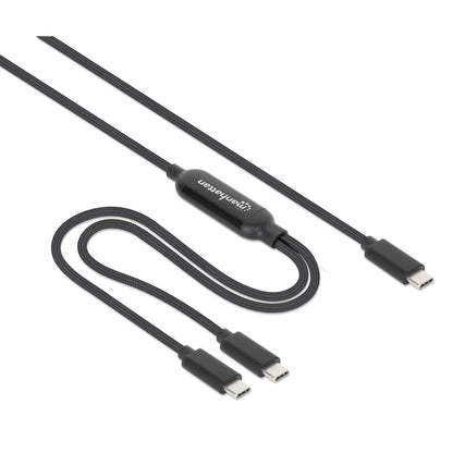 Dual USB-C Charging Cable 100 W, 2 m (7 ft.) Image 3