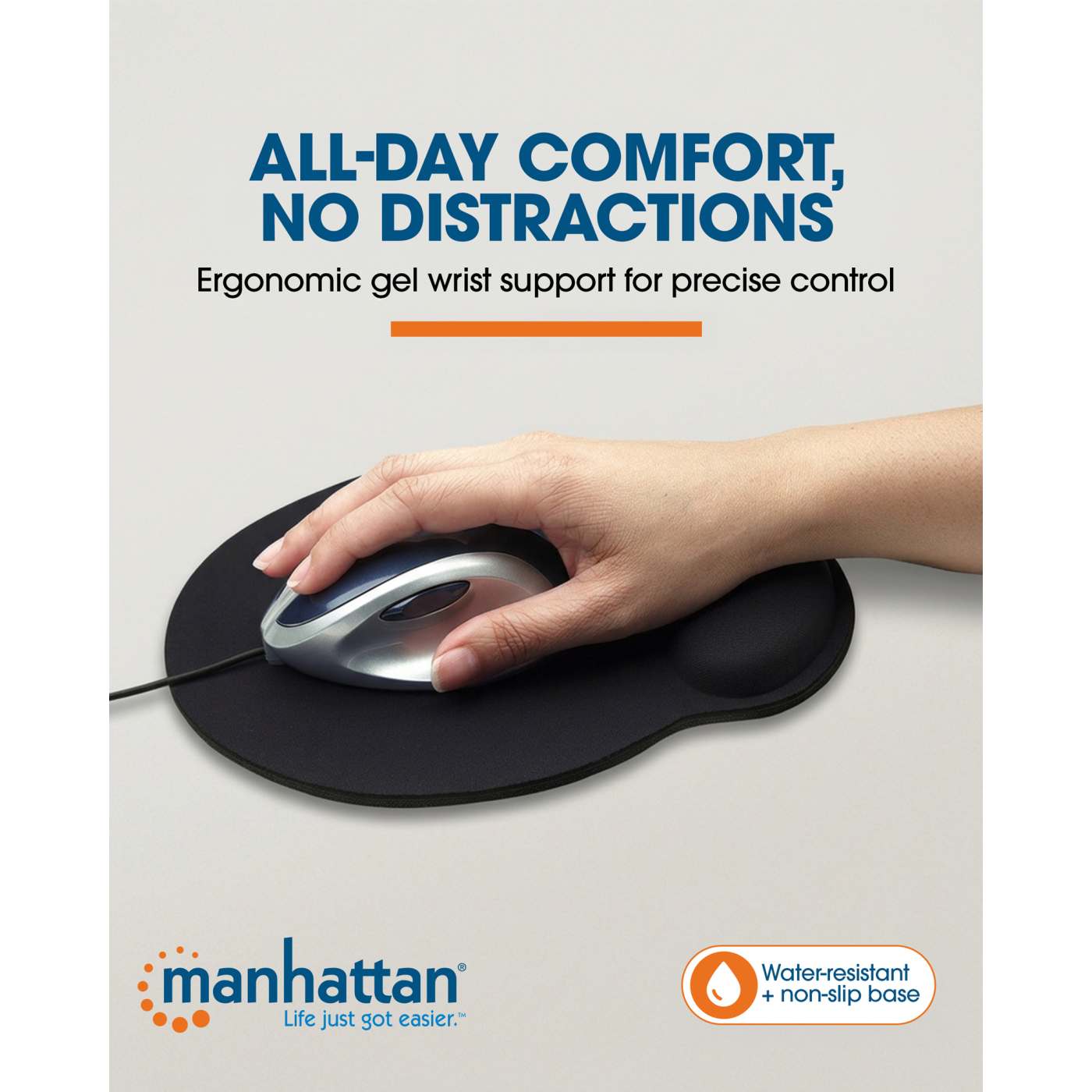 Ergonomic Wrist Rest Mouse Pad Image 8