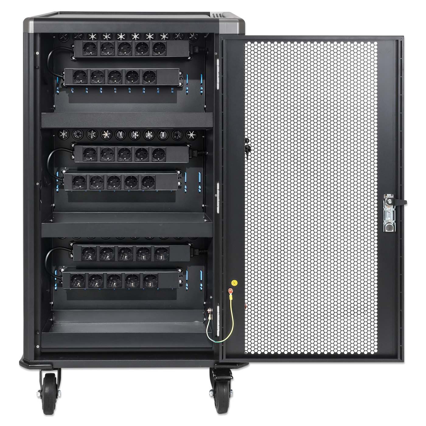 EU 30-Bay AC Charging Cart Image 11