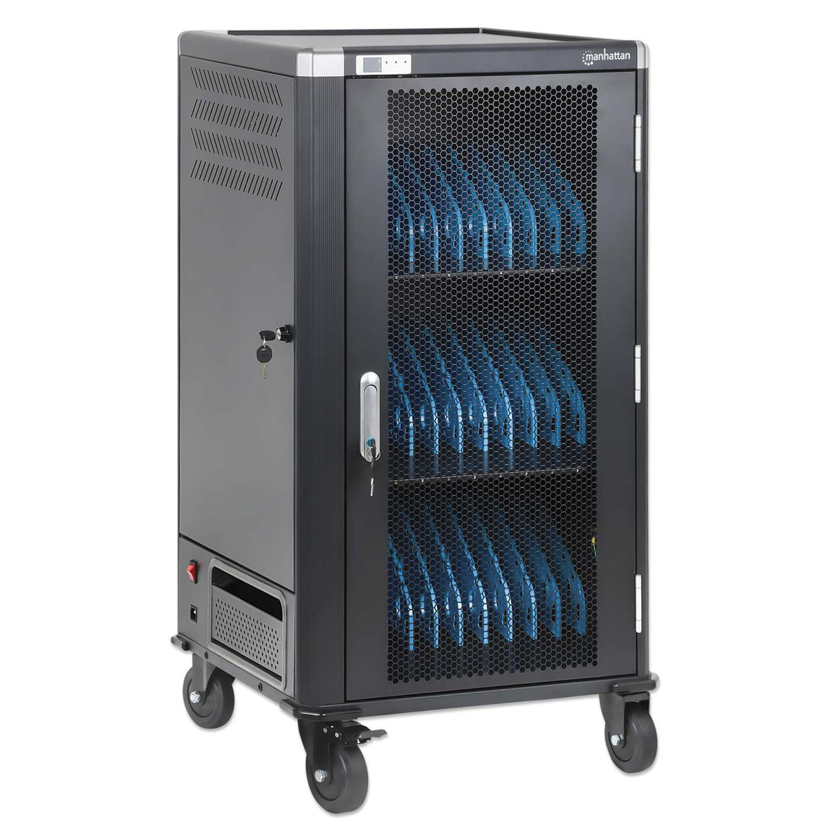 EU 30-Bay AC Charging Cart Image 5