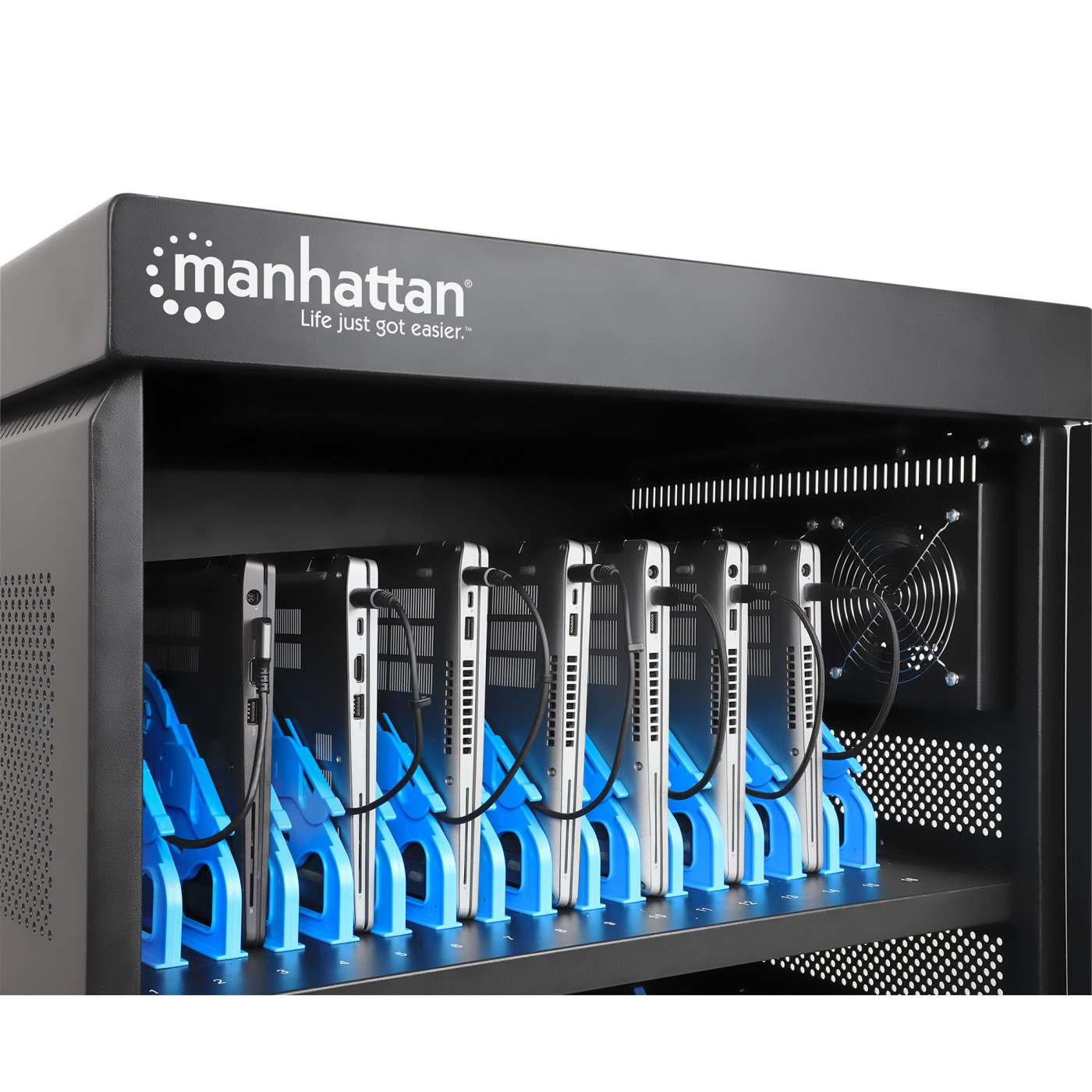 EU 32-Port AC Charging Cart Image 12