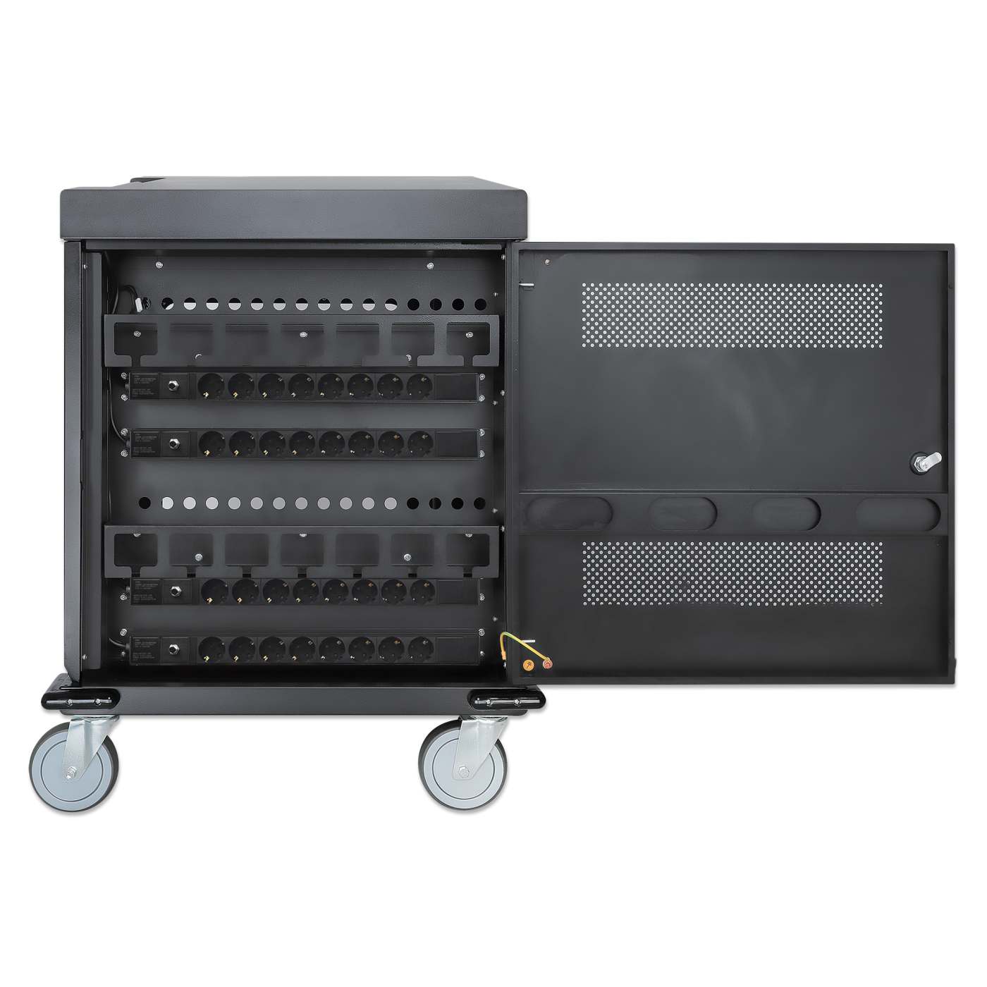 EU 32-Port AC Charging Cart Image 7