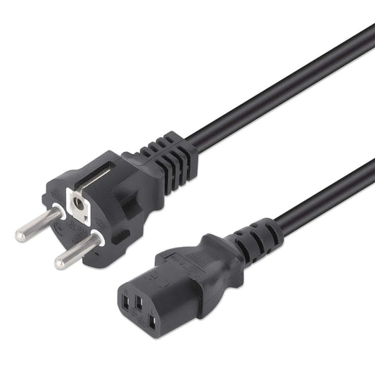 EU Power Cable C13 to CEE 7/7, 1.8 m Image 1