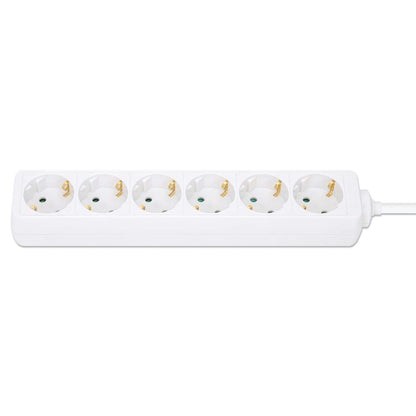 EU Power Strip with 6 Outlets Image 4