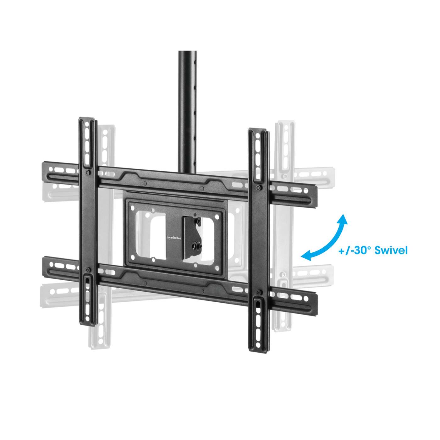 Full-Motion Height-Adjustable TV Ceiling Mount Image 10