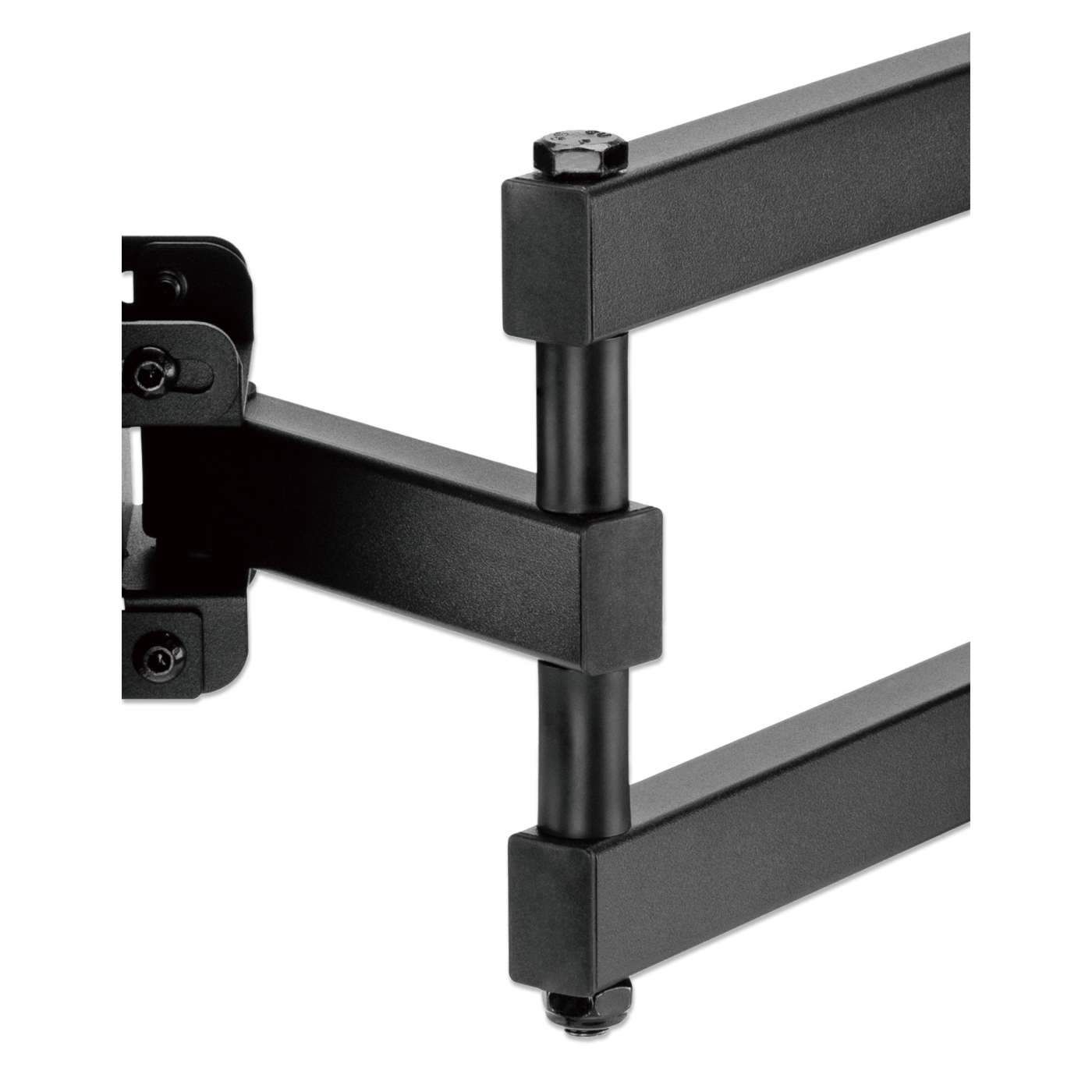Full-Motion TV Wall Mount w/ Post-Leveling Adjustment, for 37