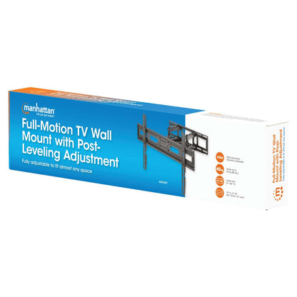 Full-Motion TV Wall Mount with Post-Leveling Adjustment, for 37" to 80" Packaging Image 2