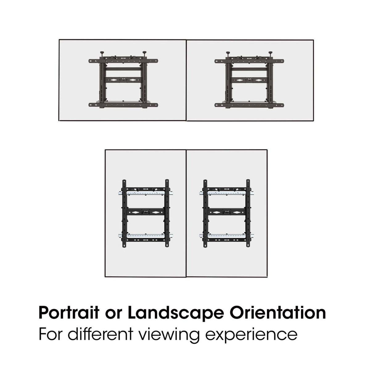 Full-Motion Video Wall Mount with Pop-Out Design, for 45" to 70" Displays Image 14