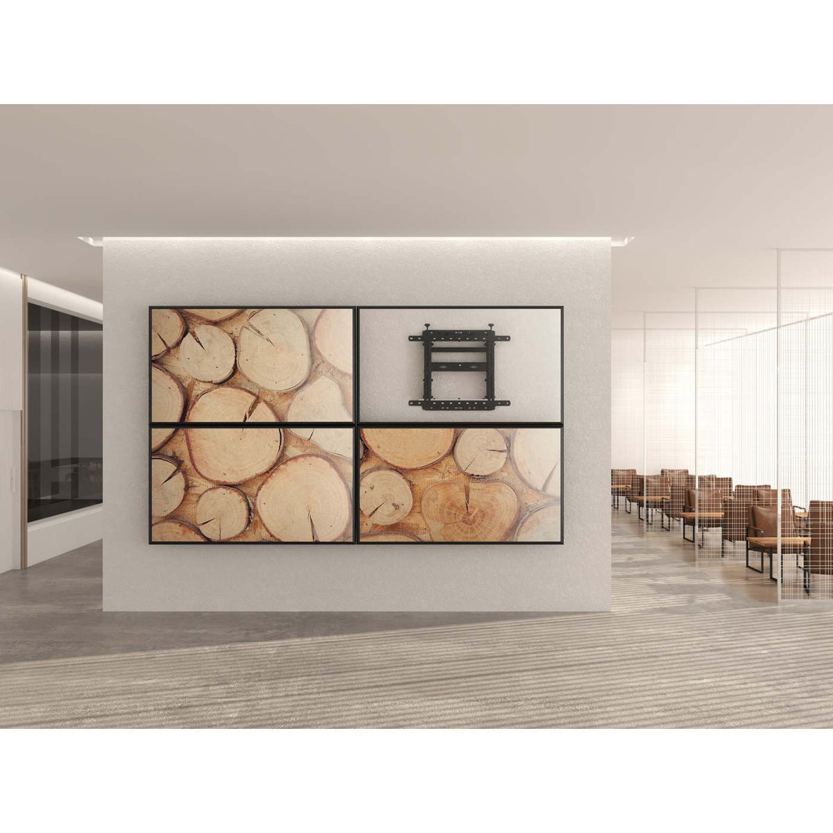 Full-Motion Video Wall Mount with Pop-Out Design, for 45" to 70" Displays Image 6