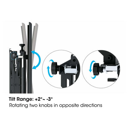 Full-Motion Video Wall Mount with Pop-Out Design, for 45" to 70" Displays Image 7