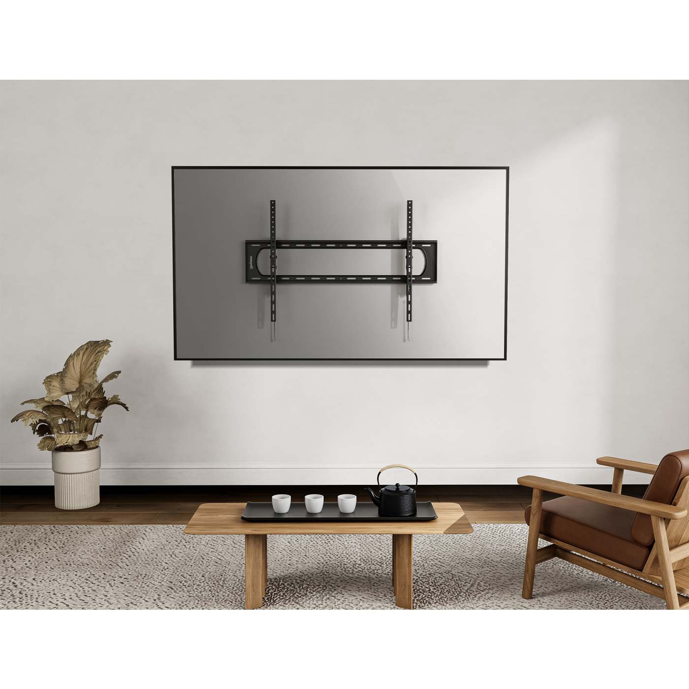 Heavy-Duty Large-Screen Tilting TV Wall Mount Image 10