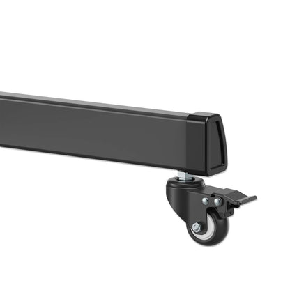 Large-Screen Multimedia TV Cart with Tool-Free Height Adjustment, for 60" to 120" Displays Image 14