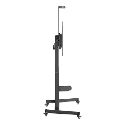 Large-Screen Multimedia TV Cart with Tool-Free Height Adjustment, for 60" to 120" Displays Image 10