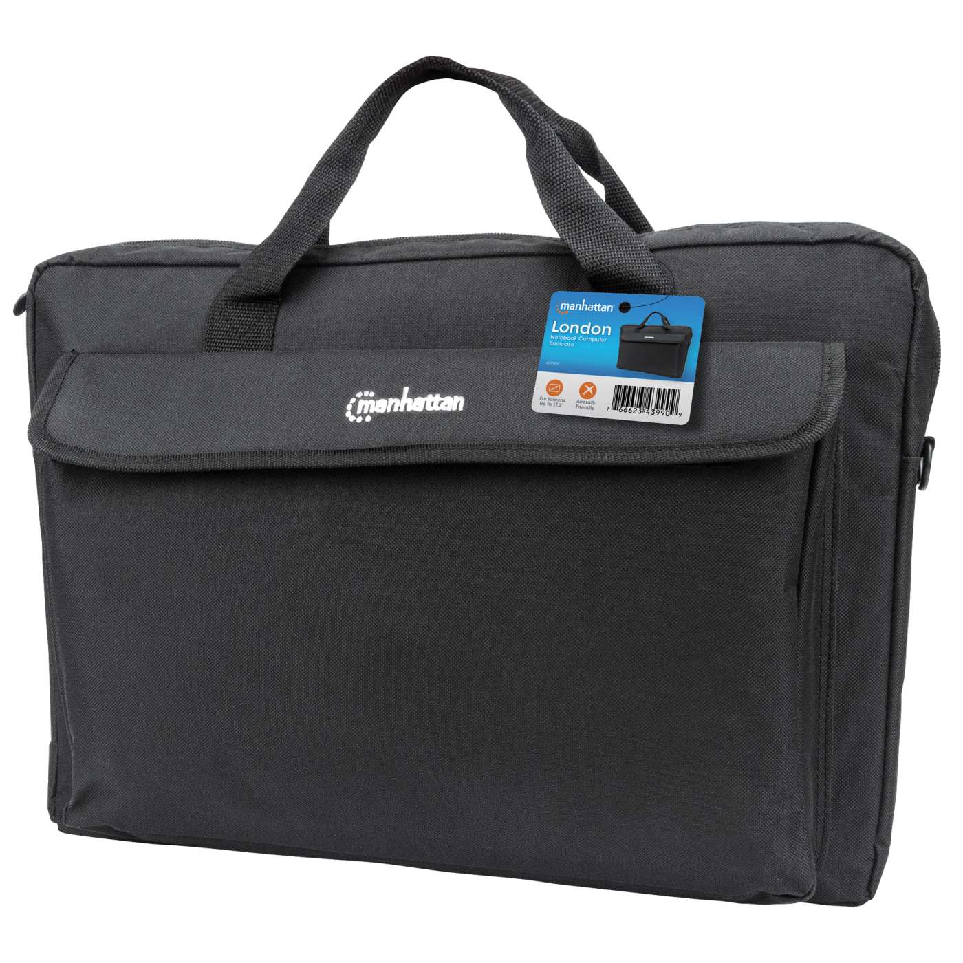 Manhattan London Laptop Briefcase 17.3
