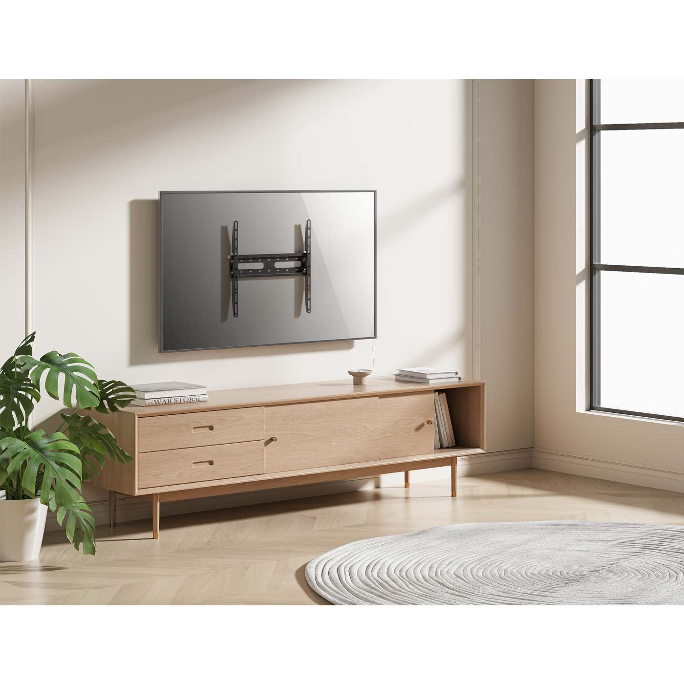 Low-Profile Fixed TV Wall Mount, for 32