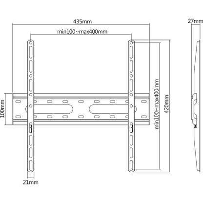 Low-Profile Fixed TV Wall Mount Image 10