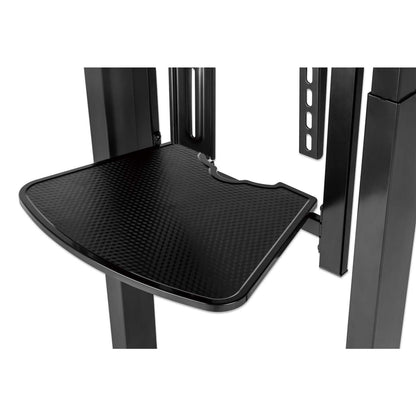 Motorized Height-Adjustable Multimedia TV Cart, for 55" to 100" Displays Image 11