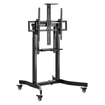 Motorized Height-Adjustable Multimedia TV Cart, for 55" to 100" Displays Image 5