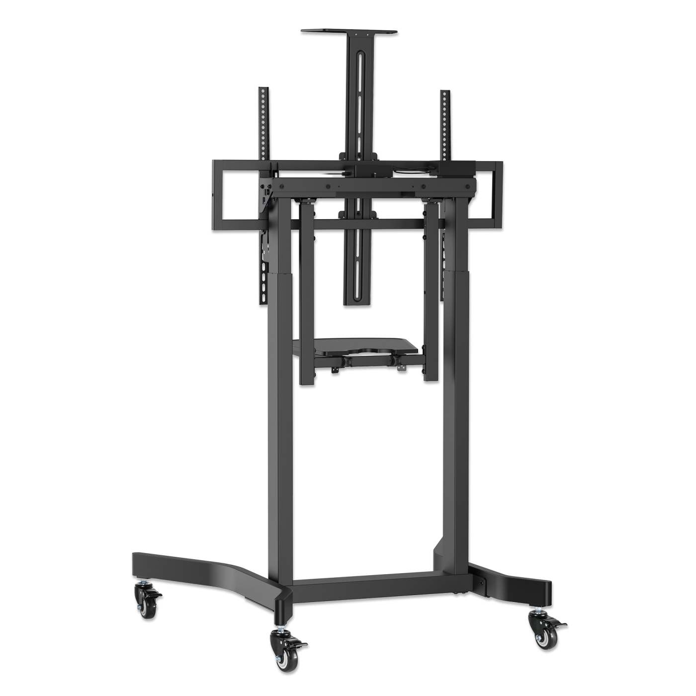 Motorized Height-Adjustable Multimedia TV Cart, for 55" to 100" Displays Image 8