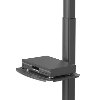 Multimedia TV Cart with Tool-Free Height Adjustment, for 37" to 86" Displays Image 11