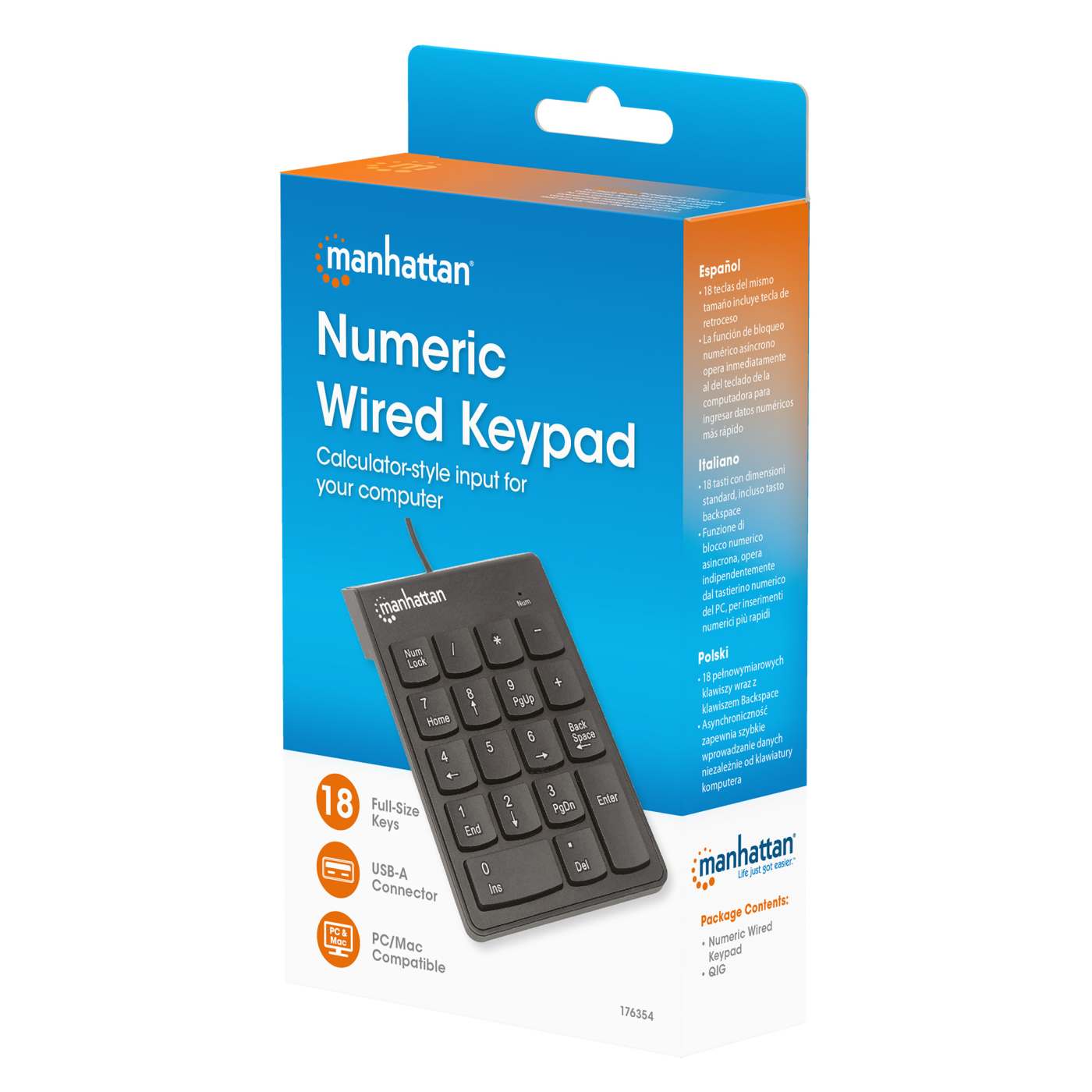 Numeric Wired Keypad Packaging Image 2