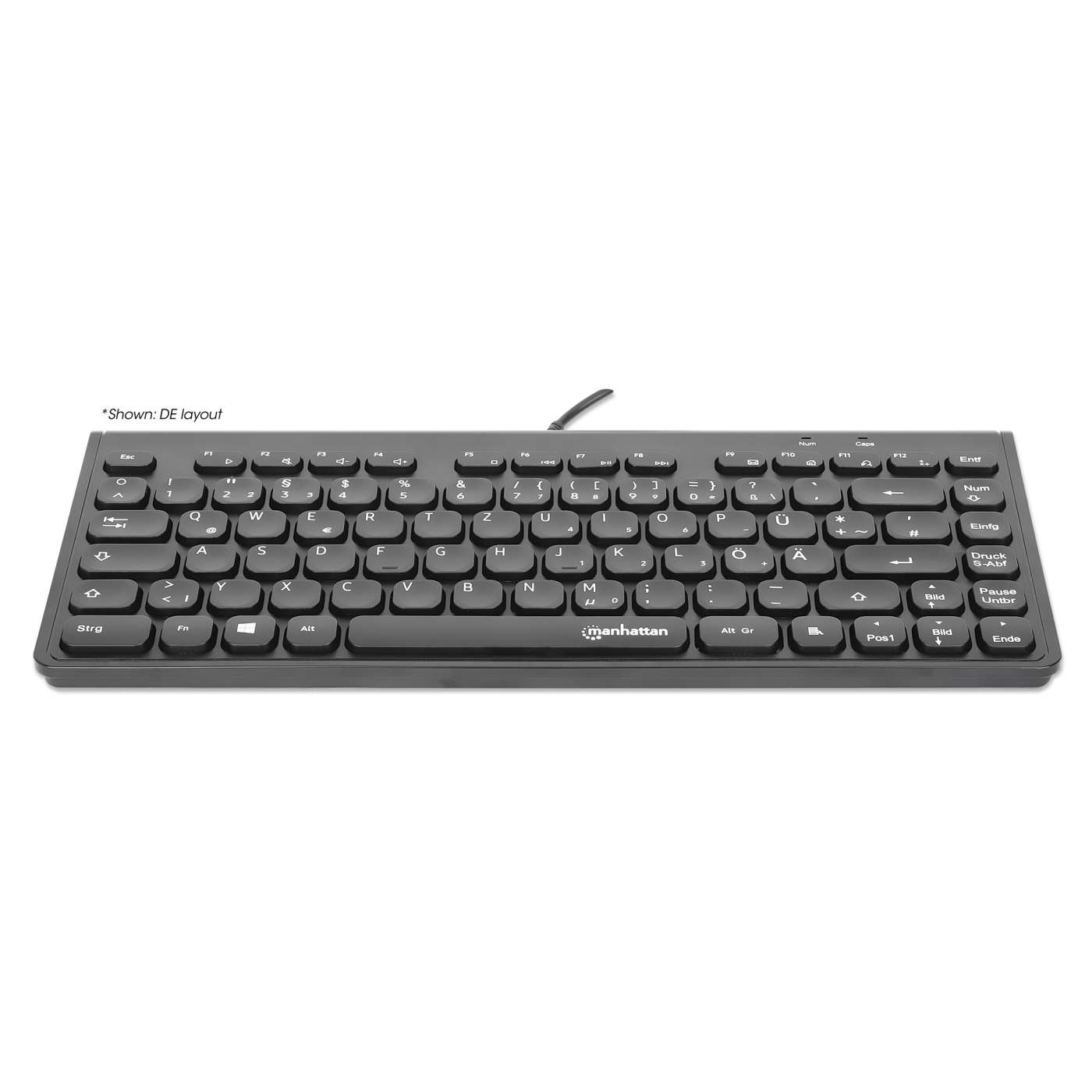 Slim Wired USB Mini Keyboard Image 12