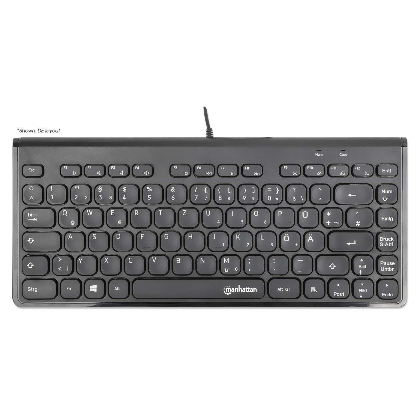 Slim Wired USB Mini Keyboard Image 13