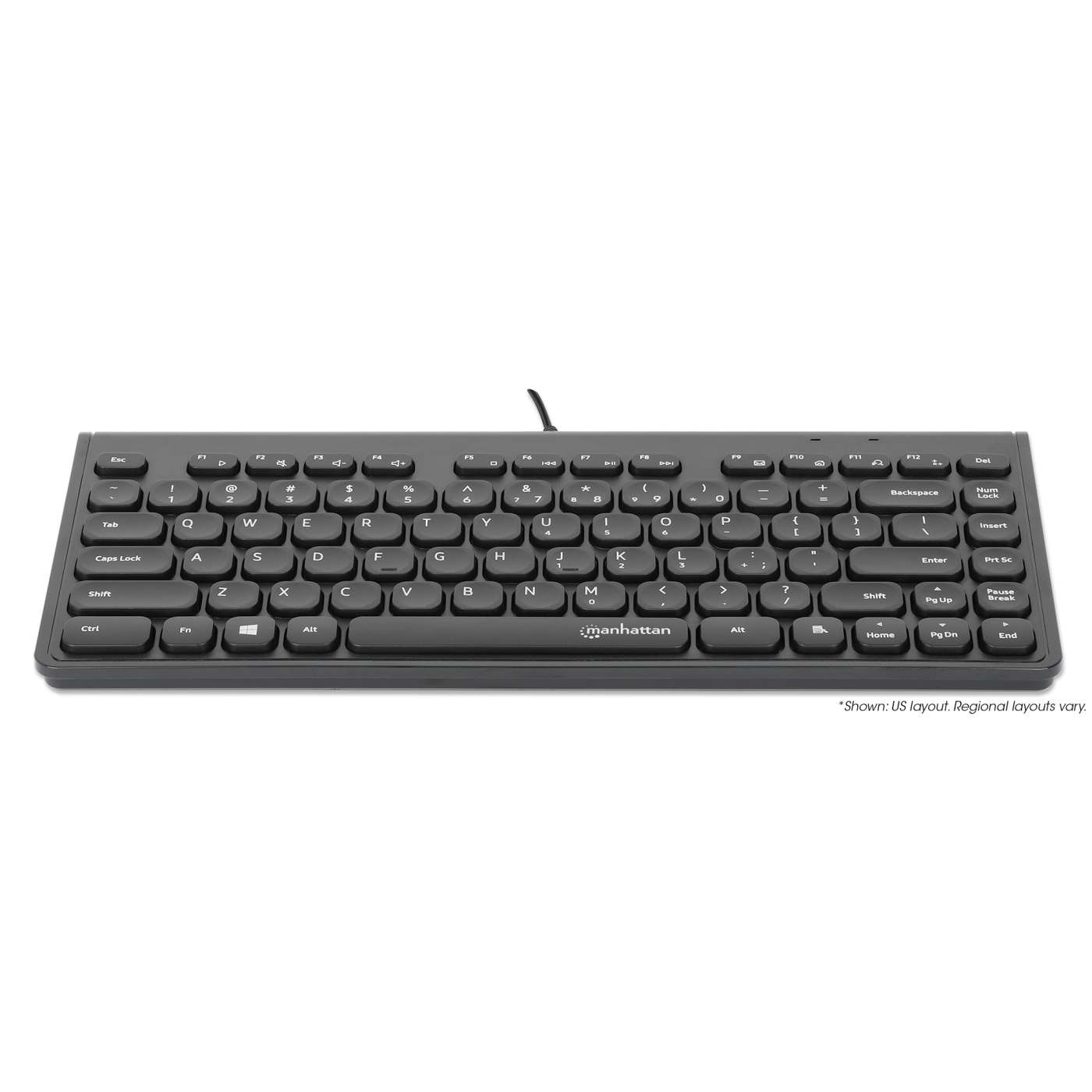 Slim Wired USB Mini Keyboard Image 4