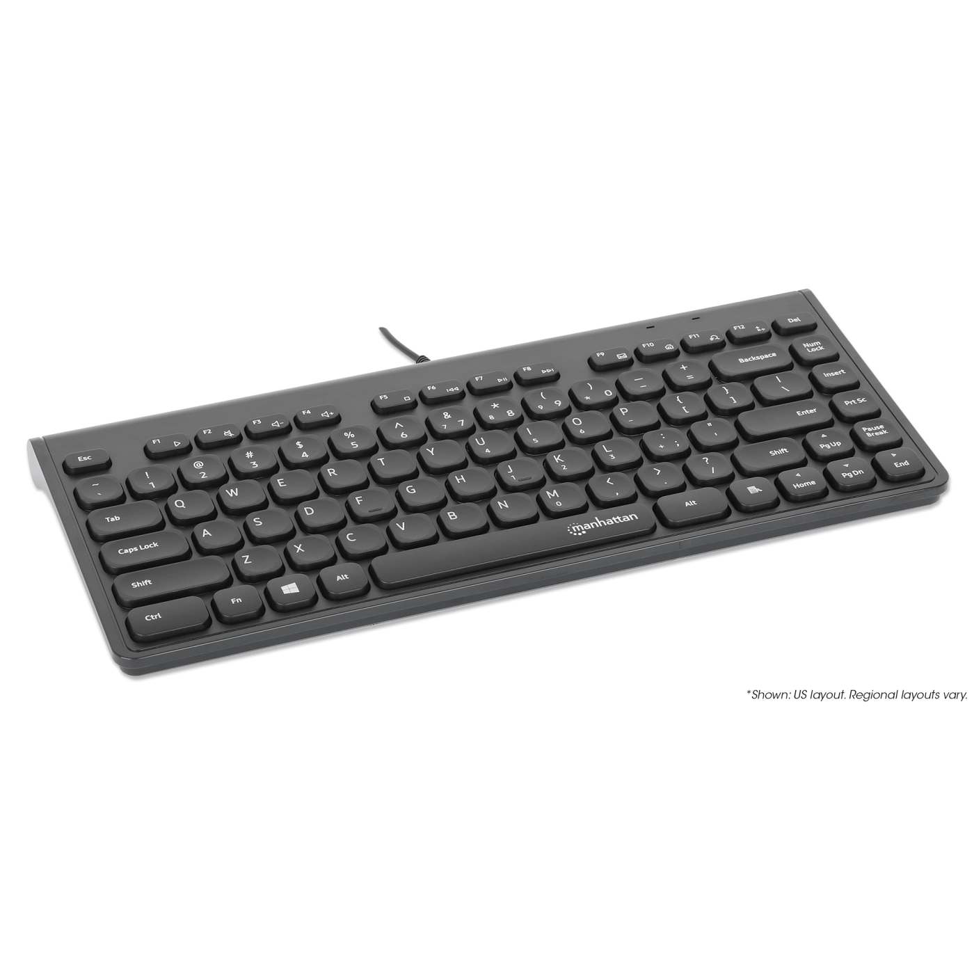 Slim Wired USB Mini Keyboard Image 6