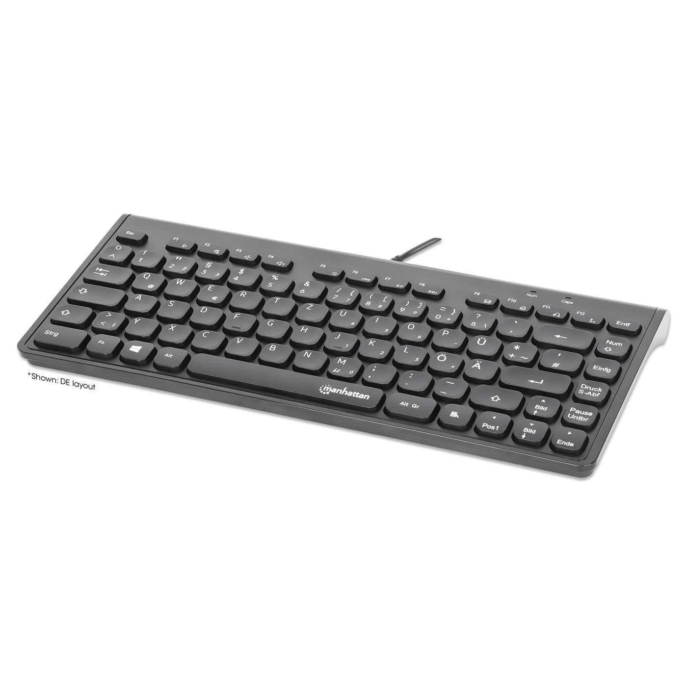 Slim Wired USB Mini Keyboard Image 10