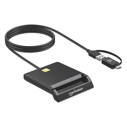 Smart Card Reader with USB-C / USB-A Combo Connector Image 5