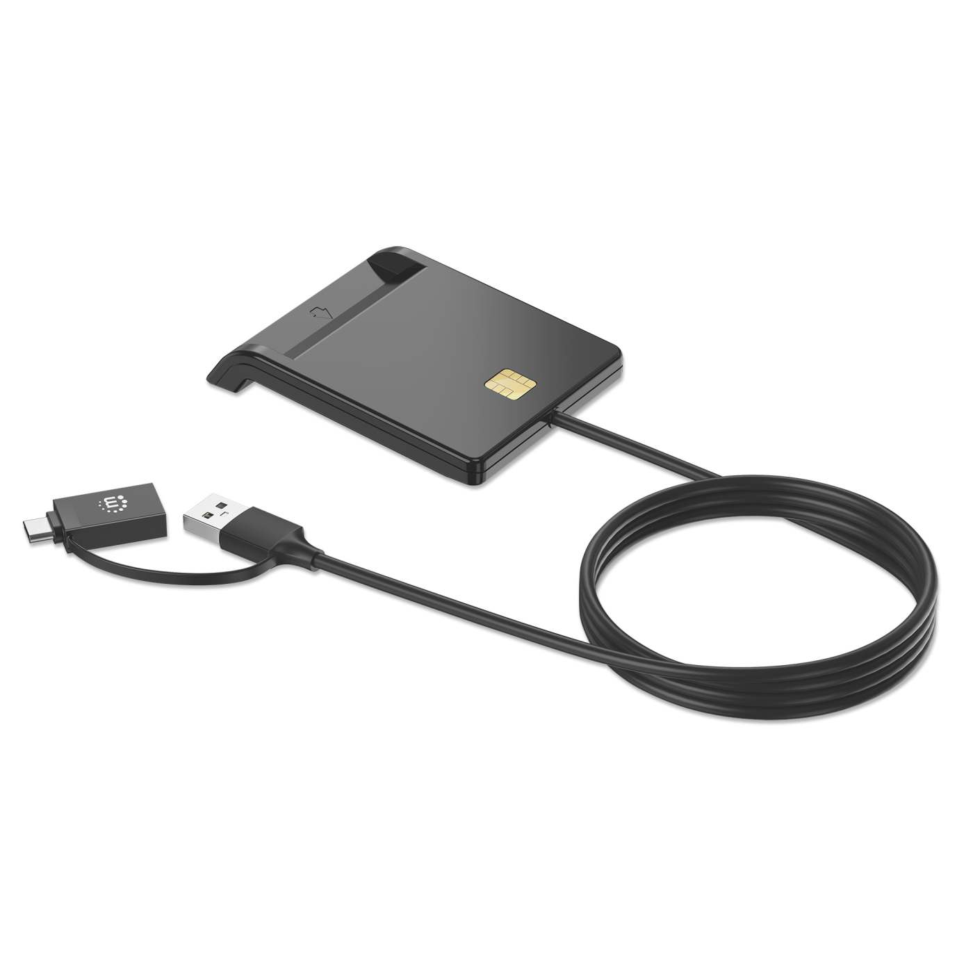 Smart Card Reader with USB-C / USB-A Combo Connector Image 7