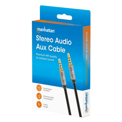 Stereo Audio Aux Cable, 1 m Packaging Image 2