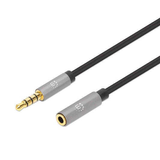 Stereo Audio Aux Extension Cable, 2 m Image 1