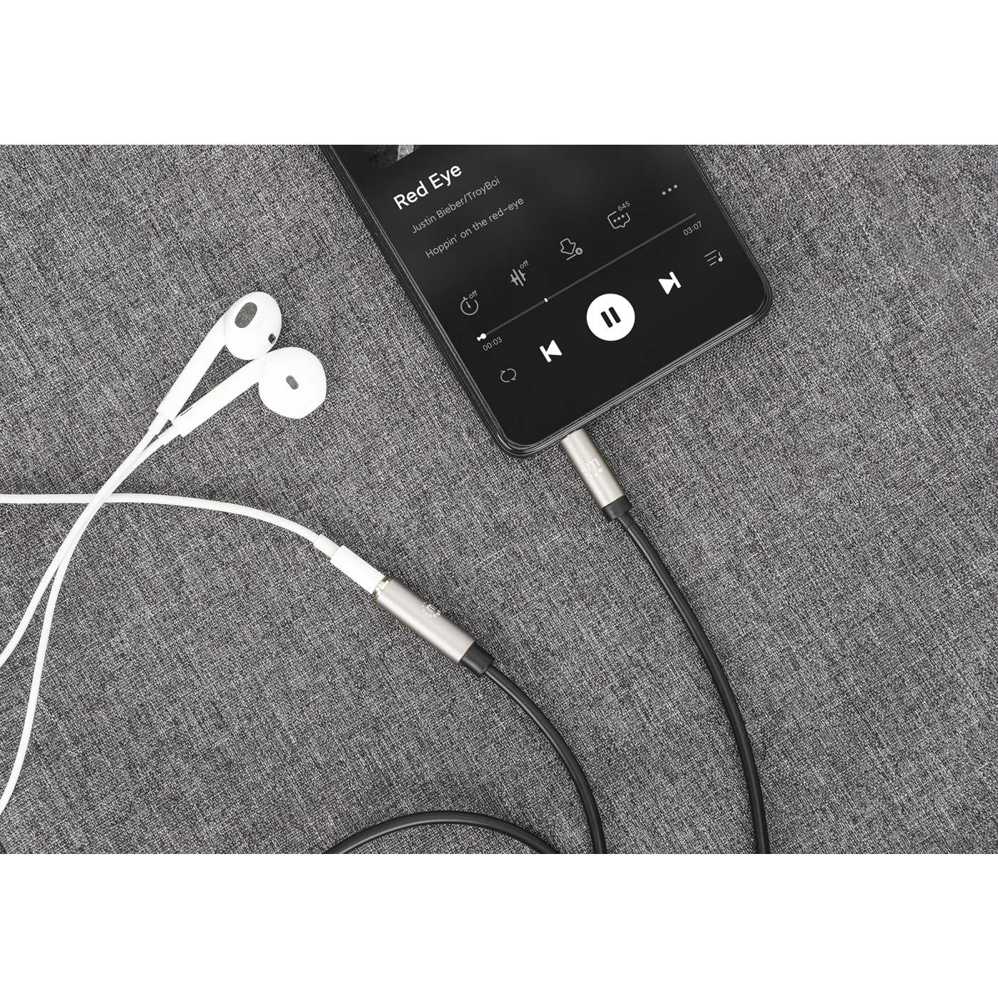 Stereo Audio Aux Extension Cable, 2 m Image 9