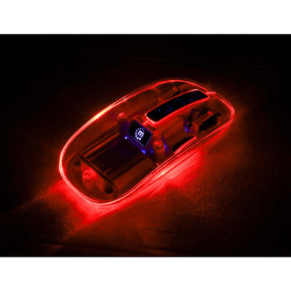 Transparent Rechargeable Wireless USB Mouse Image 5