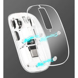 Transparent Rechargeable Wireless USB Mouse Image 2
