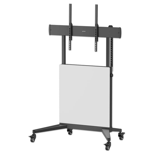 TV Cart with Tool-Free Lift & Lock Height Adjustment, for 50" to 100" Displays Image 1