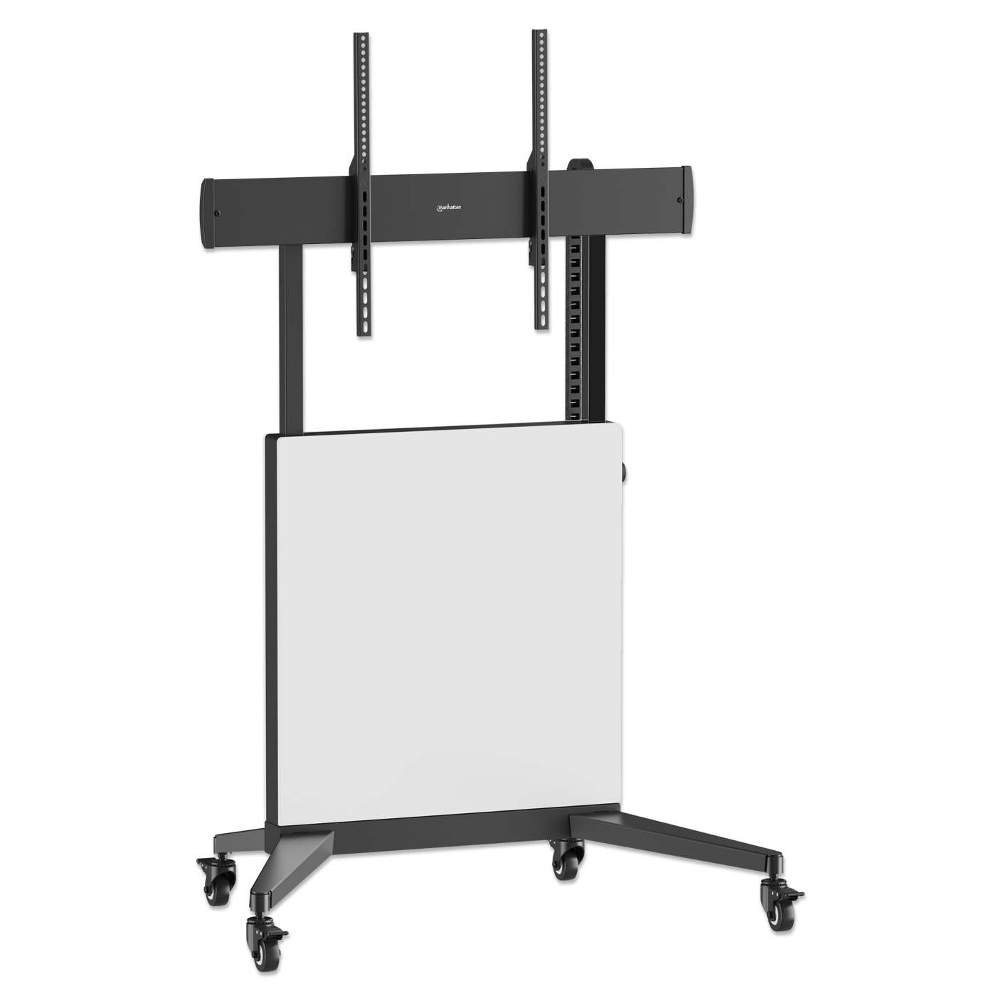 TV Cart with Tool-Free Lift & Lock Height Adjustment, for 50" to 100" Displays Image 5