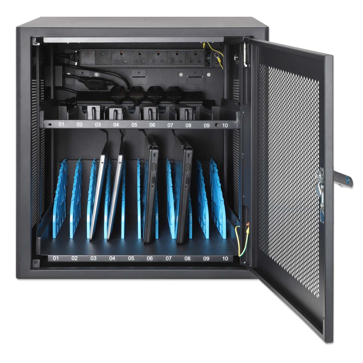 UK 10-Bay AC Charging Cabinet Image 12