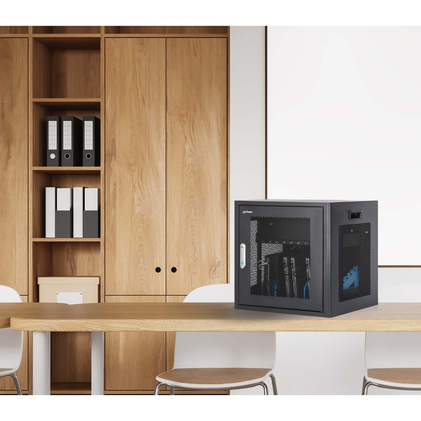 UK 10-Bay AC Charging Cabinet Image 2