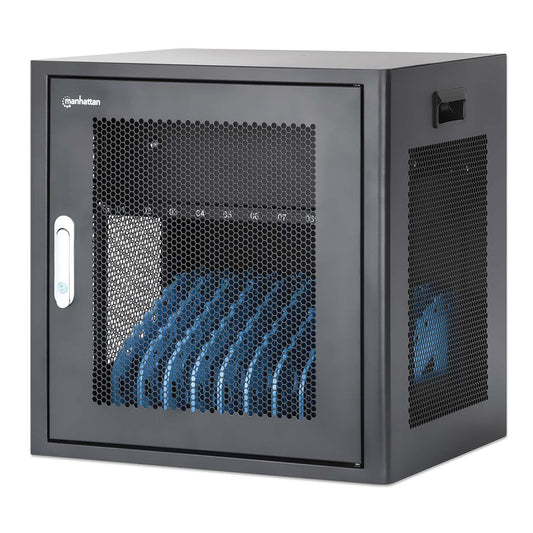 UK 10-Bay AC Desktop Charging Cabinet Image 1