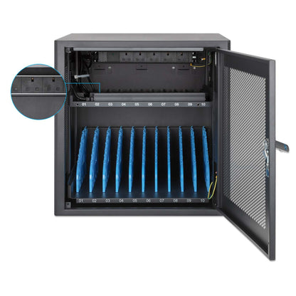 UK 10-Bay AC Desktop Charging Cabinet Image 8