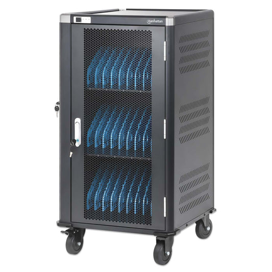 UK 30-Bay AC Charging Cart Image 1
